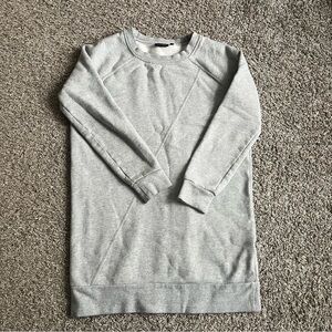 Kate Spade Saturday Gray Sweater Sweatshirt Dress Size XS Tunic Loungewear